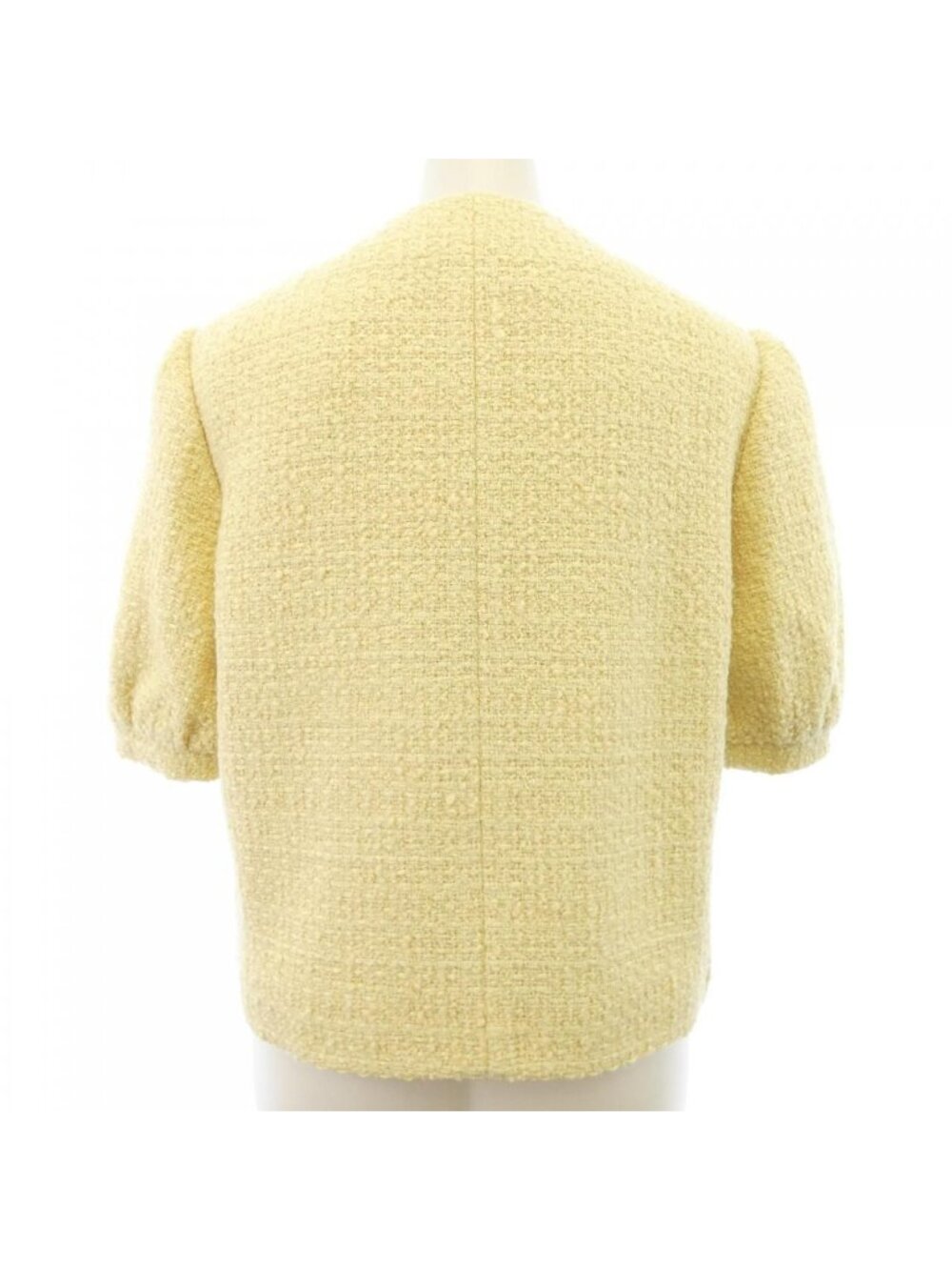 Celine Boucle Natte Collarless Jacket - Picture 2 of 6